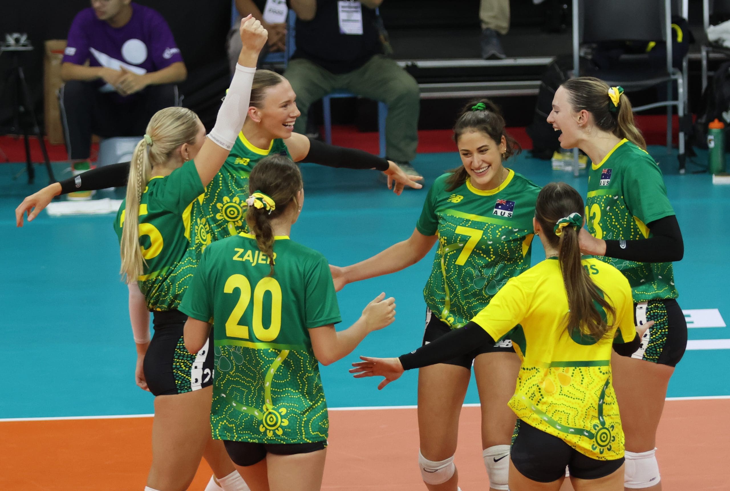 Volleyroos Women celebrate a point